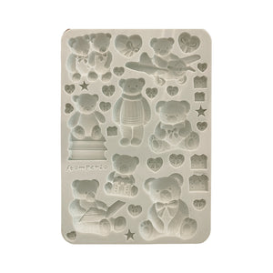 *NEW* Stamperia Silicon Mould A5 - Teddy Bear