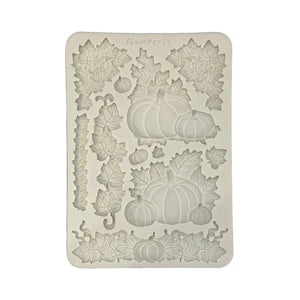 *NEW* Stamperia Silicon Mould A5 - Whispering Woods Pumpkins PREORDER DISPATCH APPX 13TH SEPT