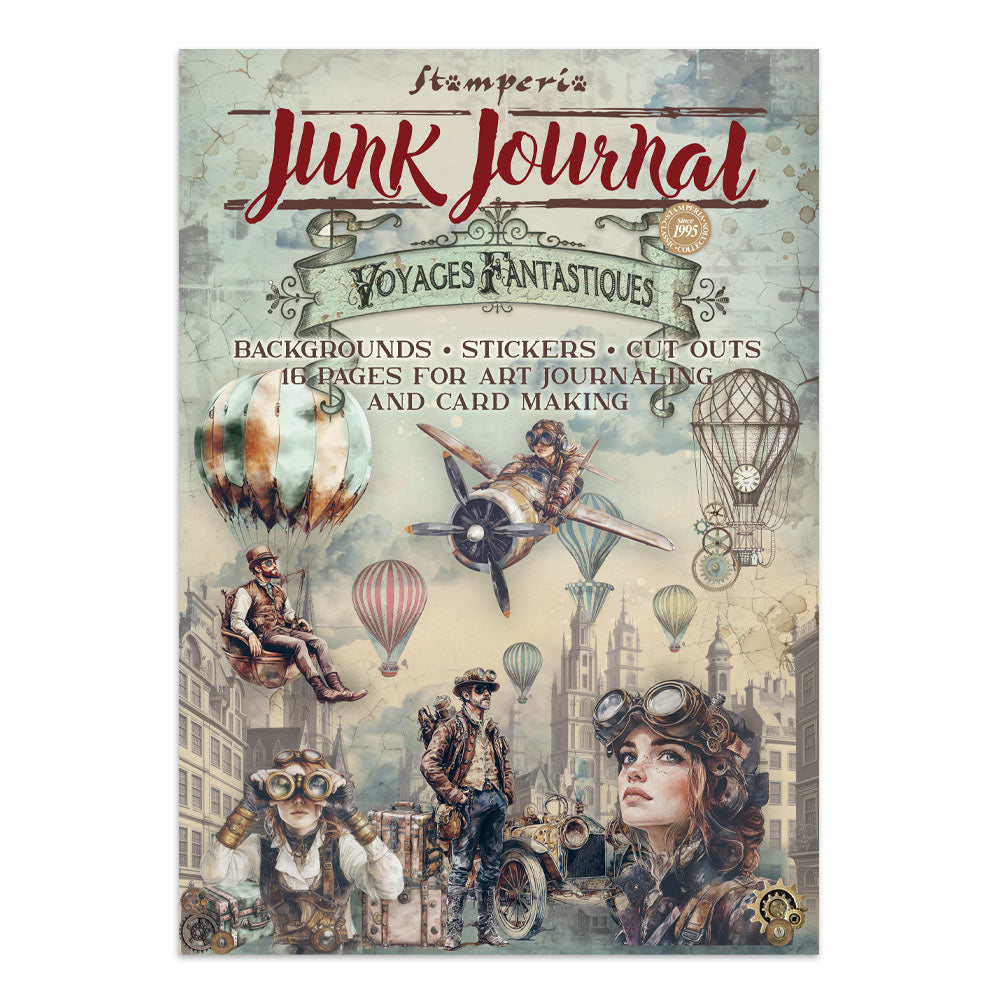 *NEW* Stamperia Voyages Fantastiques Junk Journal PREORDER EXPECTED IN SAT 13TH SEPT