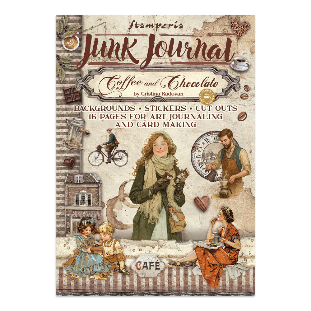 *NEW* Stamperia Coffee & Chocolate Junk Journal