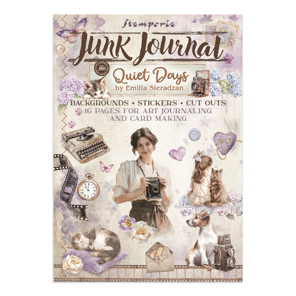 *NEW* Stamperia Quiet Days Junk Journal PREORDER DISPATCH APPX 15TH NOV