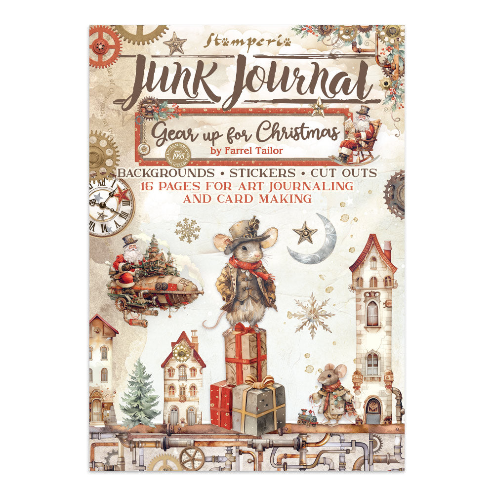*NEW* Stamperia Gear up for Christmas Junk Journal