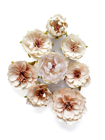 A Mermaids Tale 'Sandy Walks' Prima Flowers (8 PIECES)