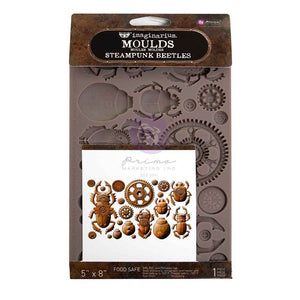 *New for 2025* Finnabair Mould Steampunk Beetles