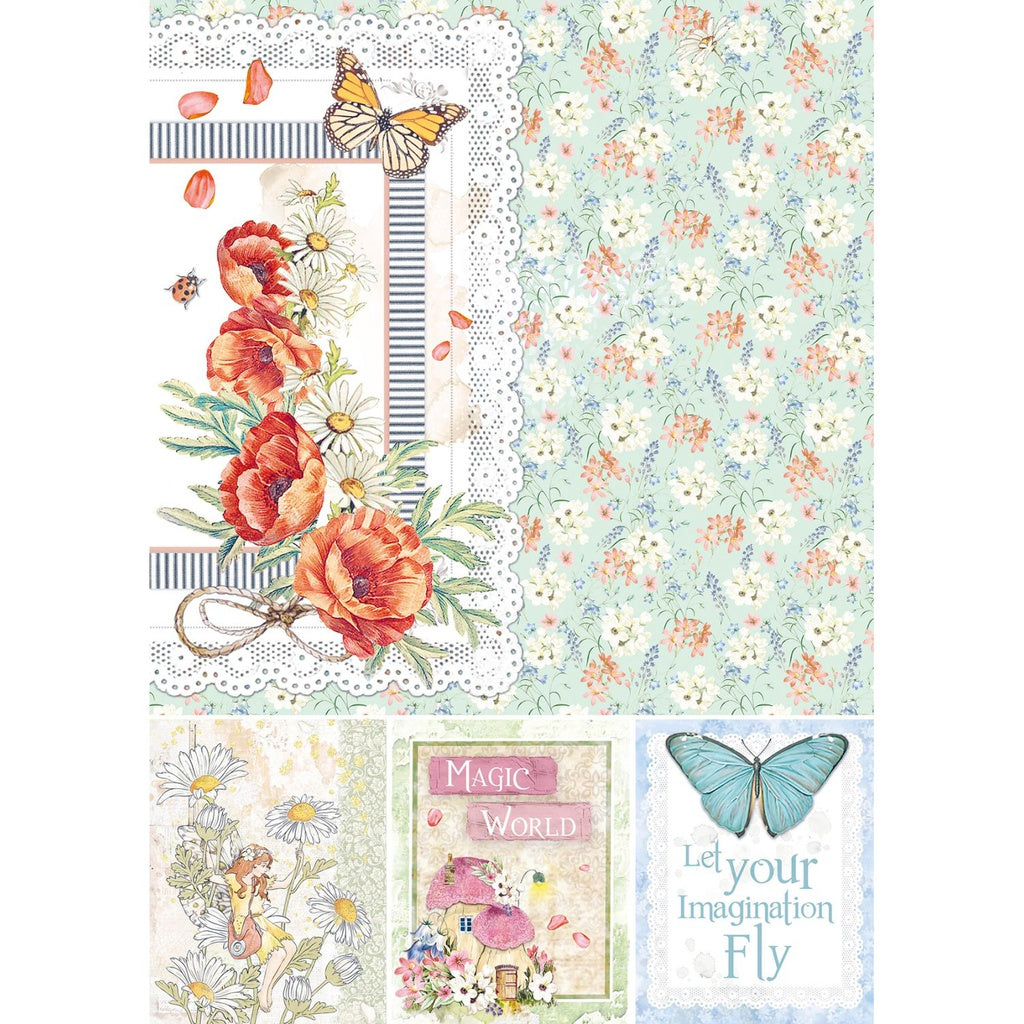 Ciao Bella Enchanted Land Creative Pad A4