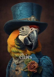 Print On Demand A1/A2/A3 Squawksalot Decoupage Paper Paper Craft Decoupage Papers for Furniture Poster Quality