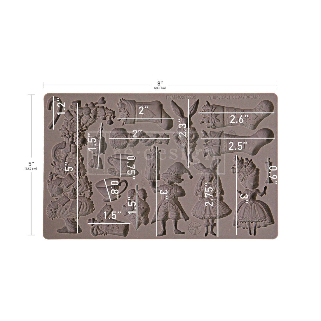 *New* Redesign with Prima mould (Limited Edition) Whimsical Holiday Dreams