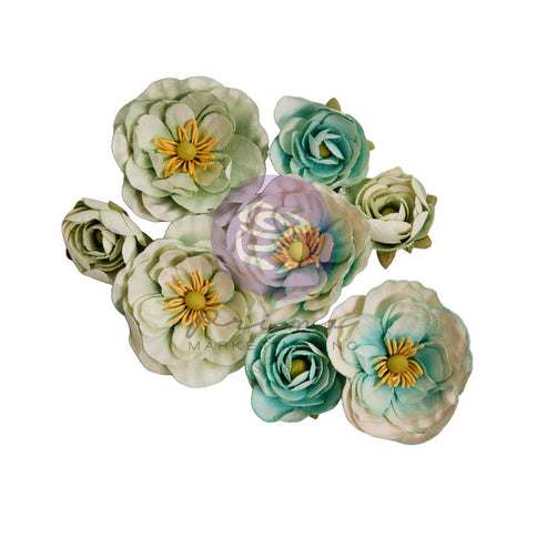 The Home Baker Prima Marketing Flowers ' Whisked Garden ' (8 PIECES) PREORDER EXPECTED IN STOCK early Nov