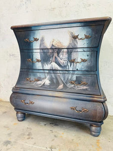 Three Yellow Goats Decoupage A1 sheet - Angel