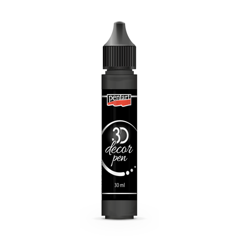 Pentart 3D Decor Pen 30ml Black