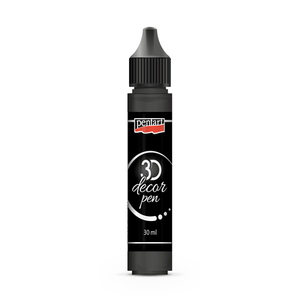 Pentart 3D Decor Pen 30ml Black