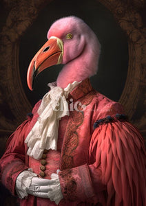 Print On Demand  A4 ‘Special’ Print on Demand Design Mulberry Paper Frederica Flamingo