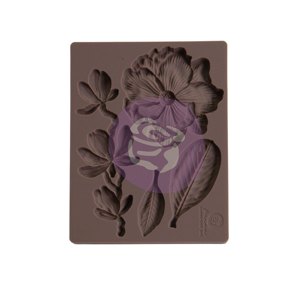 *NEW* Redesign with Prima Mould Magnolia Rouge 3.5" x 4.5"