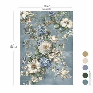 *New* Exclusive Redesign with Prima Decoupage A1 Fiber Paper Limited Edition Tender Tones