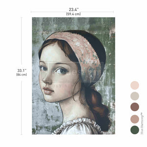 *New* Exclusive Redesign with Prima Decoupage A1 Fiber Paper Limited Edition Beauty & Grace