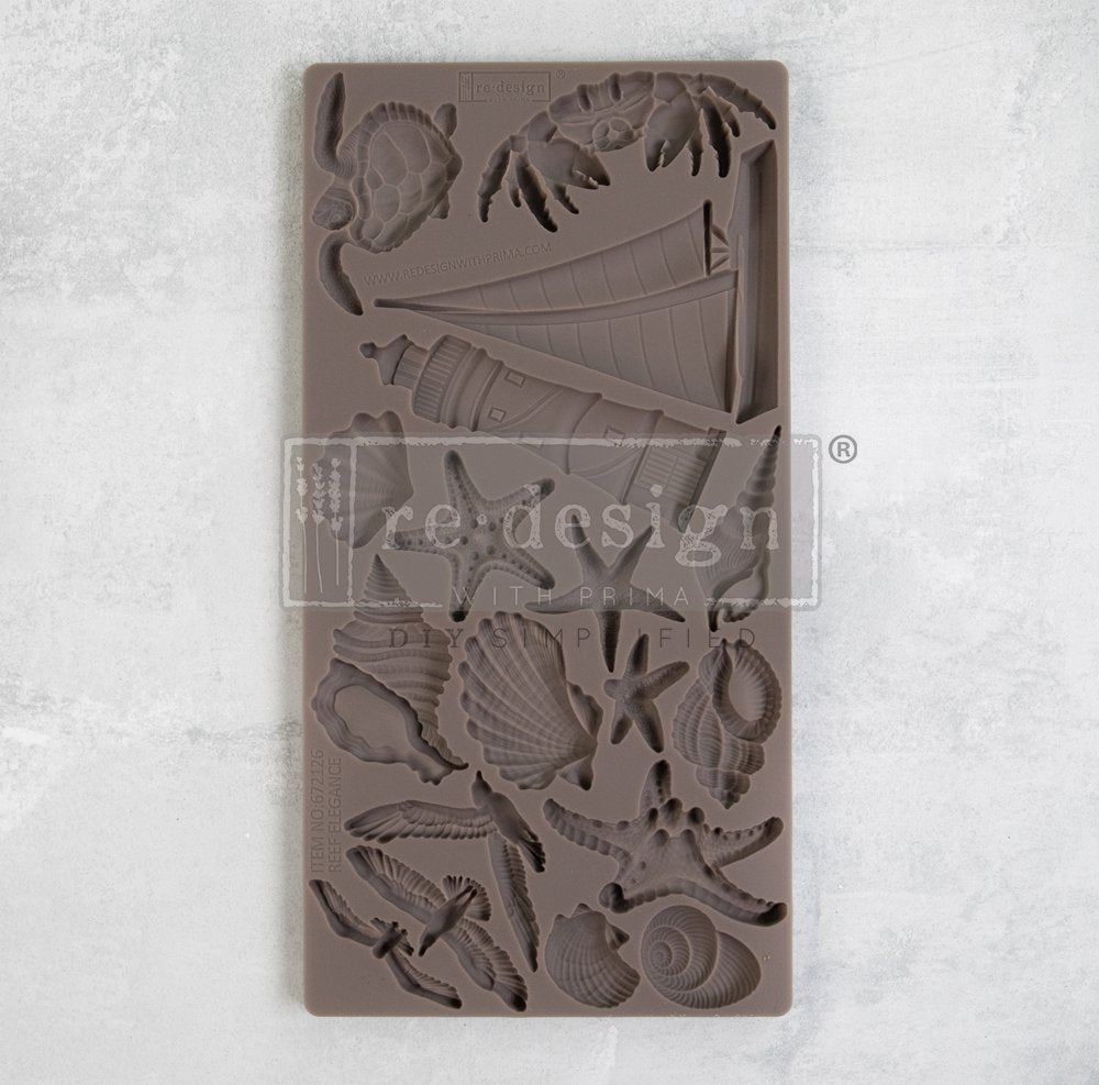 *New* Redesign with Prima REEF ELEGANCE MOULD- 5"x10"x8MM