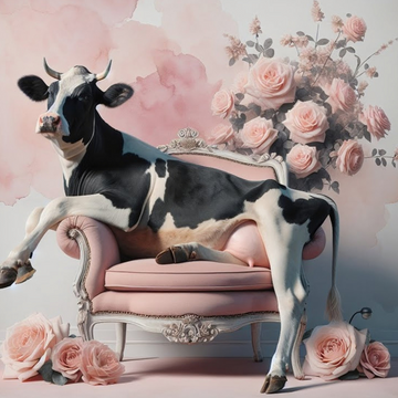 Three Yellow Goats Decoupage A1 sheet - Cowch Potato * New in