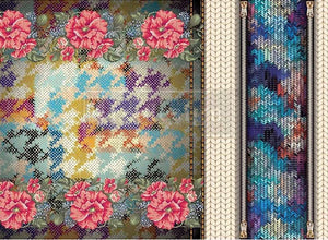 *New Nov 2022 Redesign with Prima Decoupage Tissue Paper Lovely Stitches