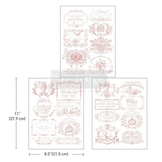 *New 2023 Redesign with Prima Middy Transfer Vintage Labels III