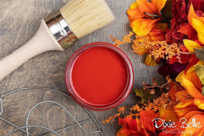 Dixie Belle paint in  Barn Red