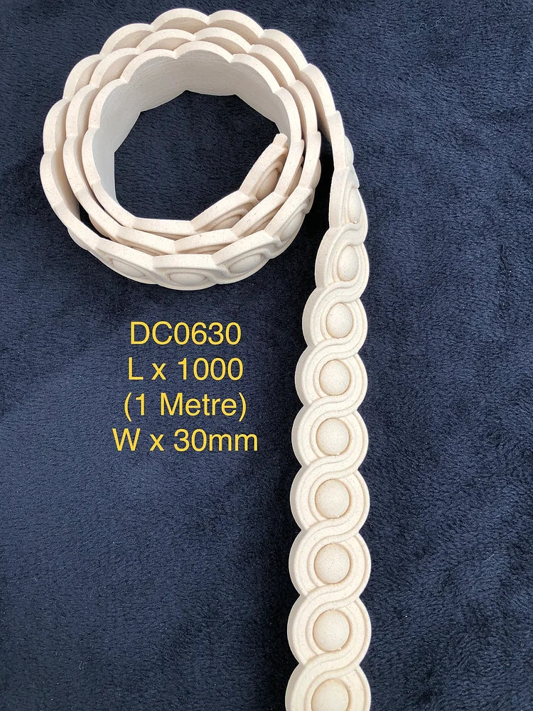 DecoCurve No. DC0630 Bendable Wood Mouldings