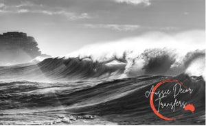 Aussie Decor Poster print Bondi Waves