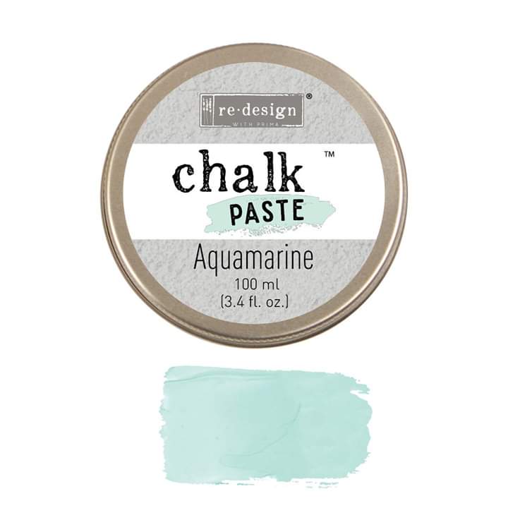 *New * Redesign with Prima Chalk paste 100ml Aquamarine