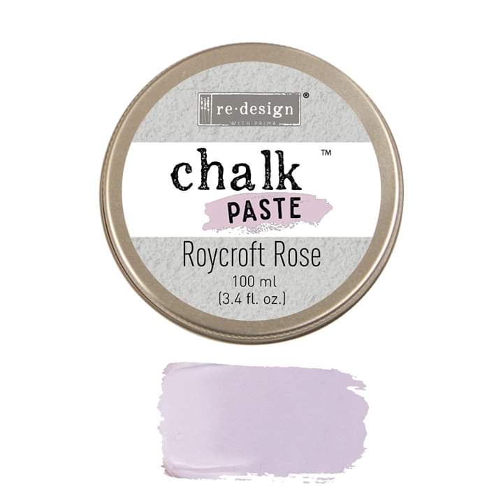 *New * Redesign with Prima Chalk paste 100ml Vintage Roycroft Rose