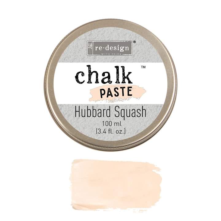 *New * Redesign with Prima Chalk paste 100ml Hubbard squash