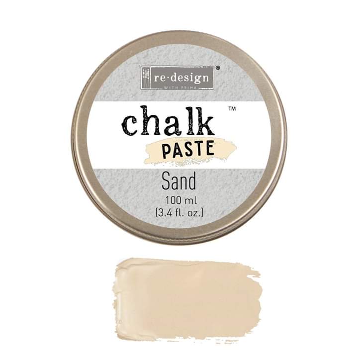 *New * Redesign with Prima Chalk paste 100ml sand