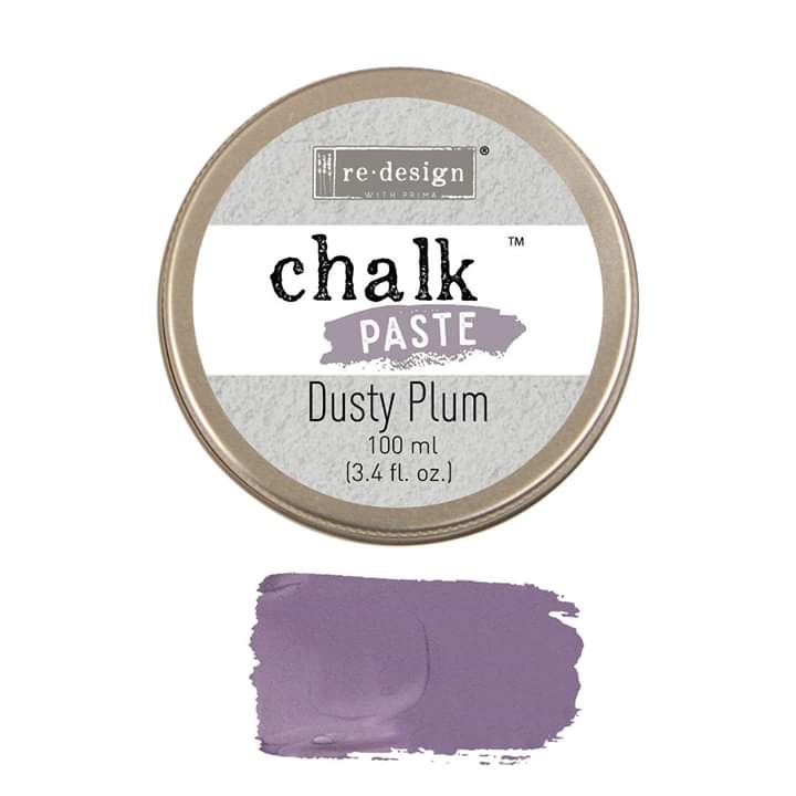 *New * Redesign with Prima Chalk paste 100ml Dusty plum