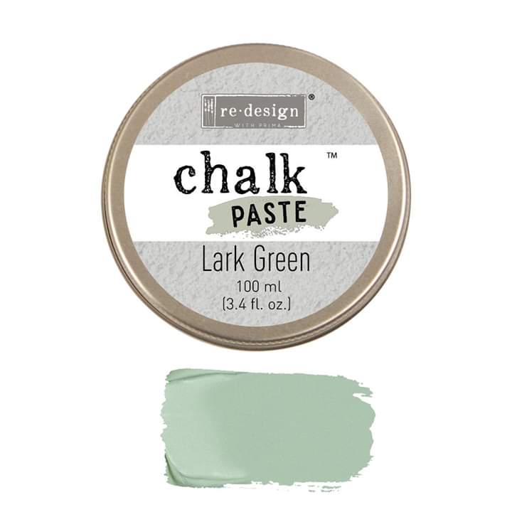 *New * Redesign with Prima Chalk paste 100ml Lark Green