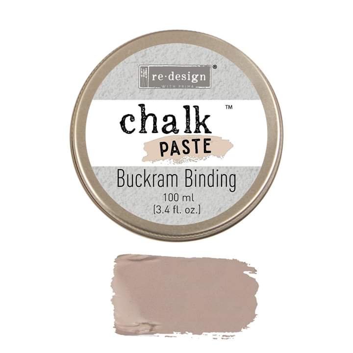 *New * Redesign with Prima Chalk paste 100ml Buckram Binding