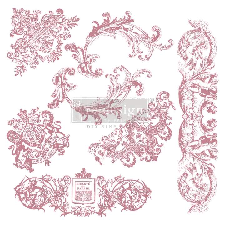 Redesign Decor Clear Cling stamp Chateau De Maisons
