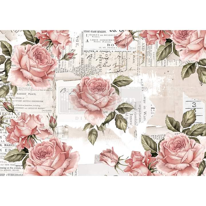 Redesign Decor Rice Paper Floral Sweetness