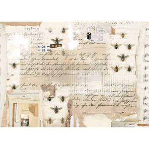 Redesign Decor Rice Paper Mysterious Notes