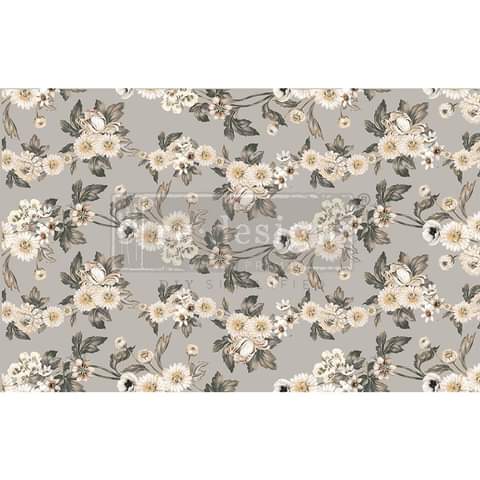 *New August Release Redesign with Prima  Decor Tissue paper Vintage Wallpaper