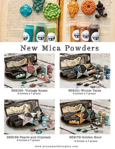 *New Spring 2022 Art Extravagance Mica powder set Winter Tales