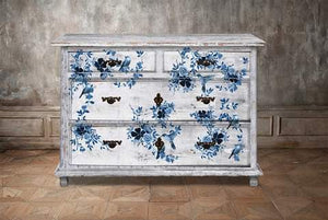 *New Nov 2022 Redesign Decor Transfer Pretty in Blue