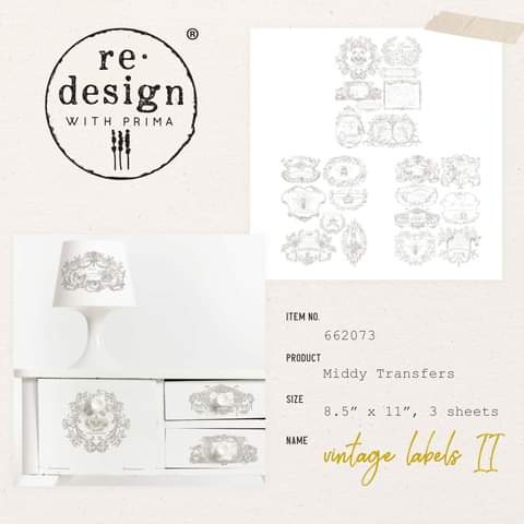 *New 2023 Redesign with Prima Middy Transfer Vintage Labels 2