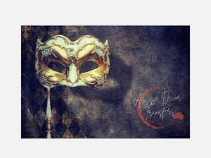Aussie decor Luxe Decoupage paper Masquerade Ball