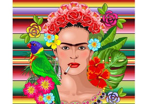 Aussie Decor Poster print Smokin' Frida