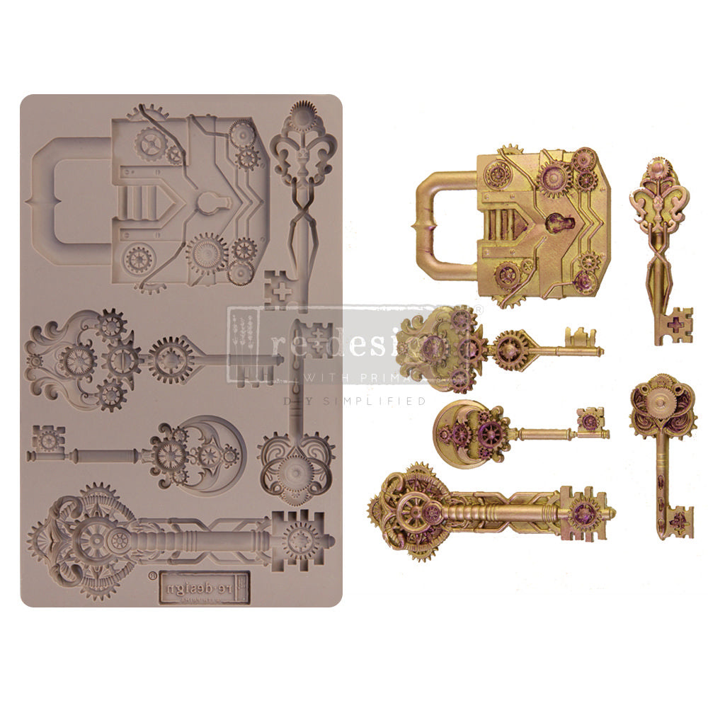 *New Spring Release Redesign with Prima Mechanical Lock & Keys Mould