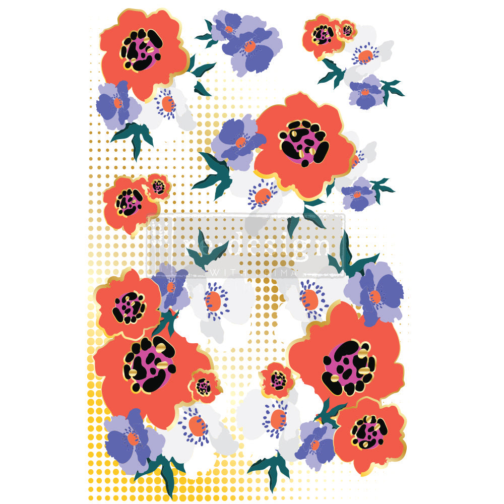 *New Spring Release Redesign with Prima CeCe Restyled collection Modernist Transfer