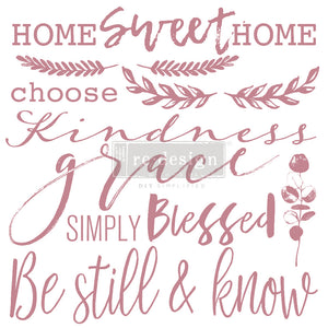 *New Spring Release Redesign with Prima Stamp Inspired Words