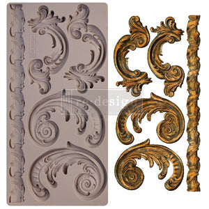 *New Spring Release Redesign with Prima Lillian Scrolls Mould
