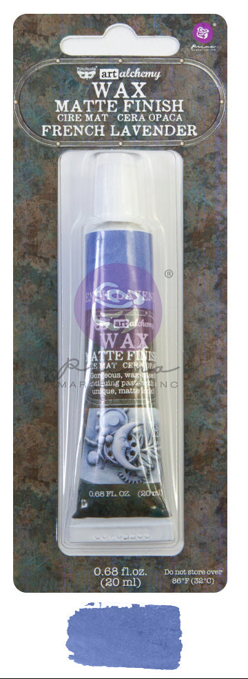 *New * Art Alchemy Matte wax French Lavender