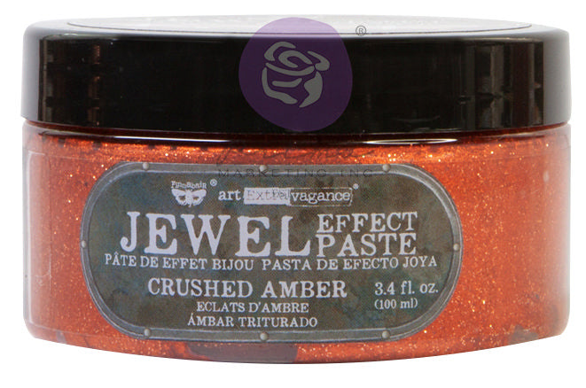 * New* Art Extravagance Jewel Texture paste Crushed Amber