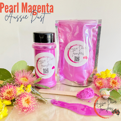 Aussie Dust Pearl Magenta Mica powder