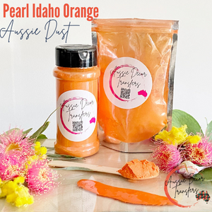 Aussie Dust Mica powder - Idaho Orange